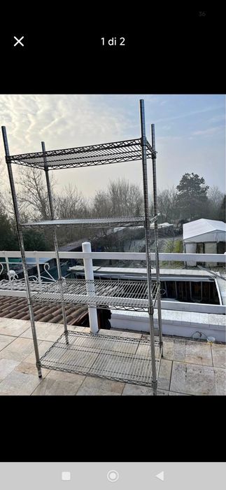 Raft metalic inoxidabil!