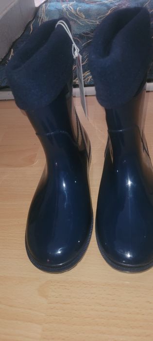 Cizme cauciuc cu soseta detasabila,NOI CUE ETICHETA,marimea 36 37