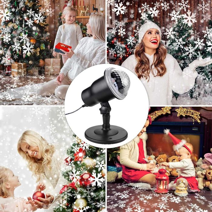 Коледни проекторни светлини за открито