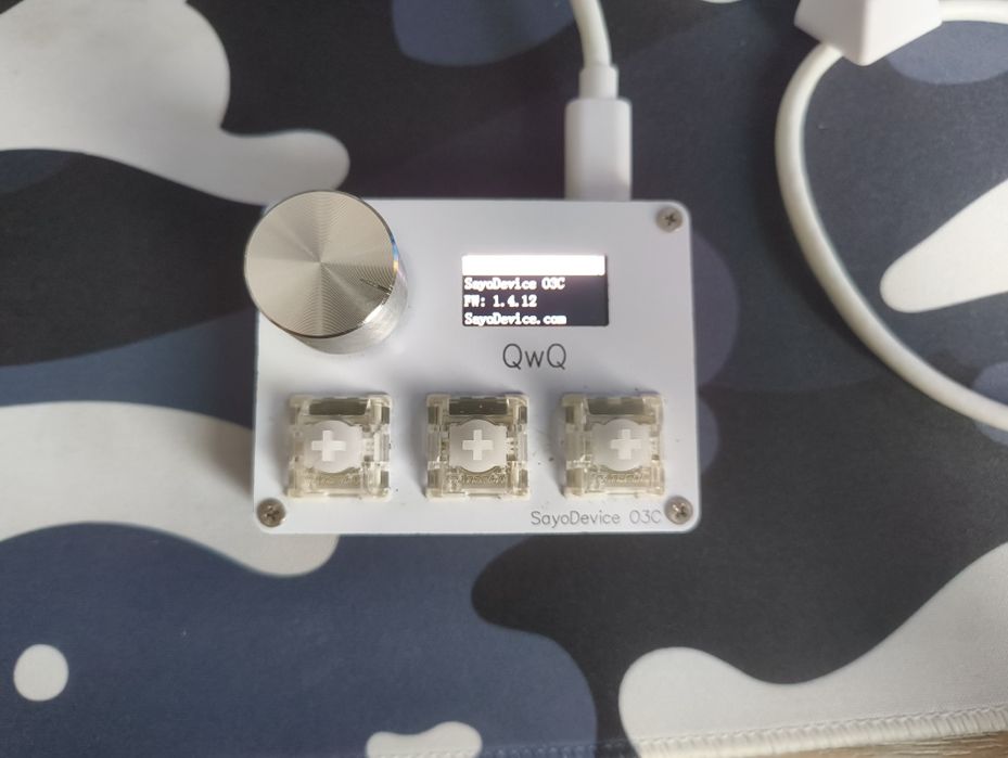Sayodevice o3c gateron white