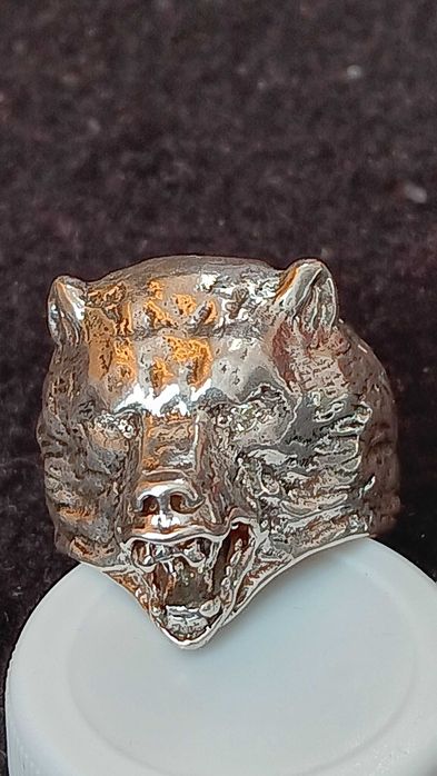 Сребърн пръстен проба 925 с диаманти