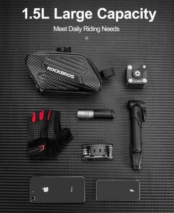 Borseta geanta impermeabila Rockbros sub sa bicicletă sea 1.5 l mtb