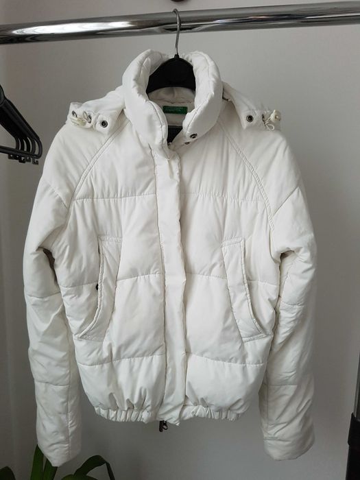 Якета от естествена кожа и пухче.