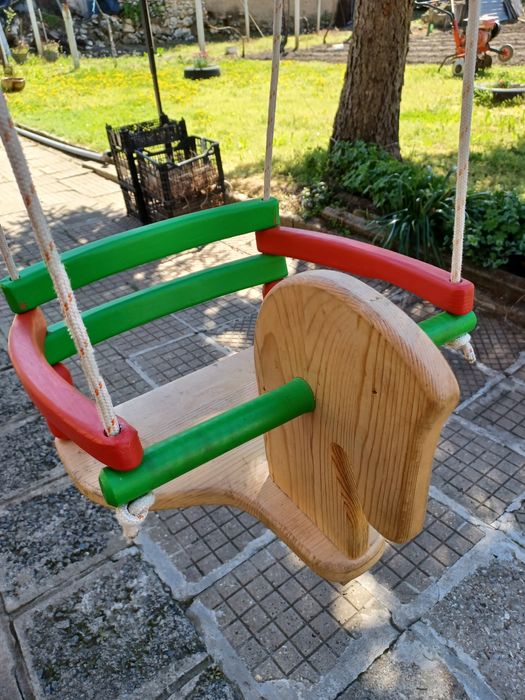 Люлка за дете-дървена