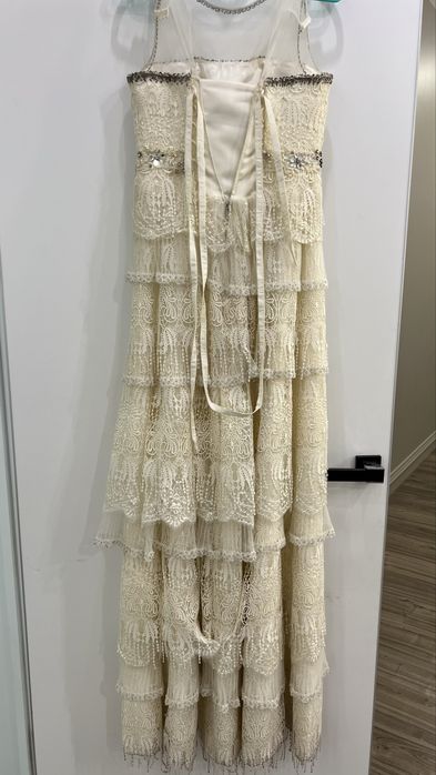 Свадебное платье цвета Айвори.