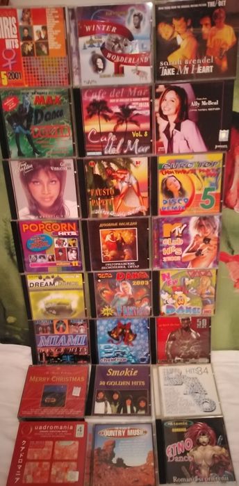 CD Muzică străină 195 bucăți