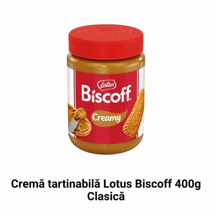 BISCOFF crema tartinabila 400g