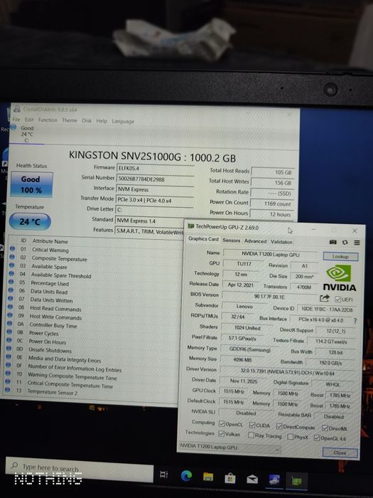 Laptop,workstation Lenovo thinkpad cu i7-11800h,16gb RAM,video T1200