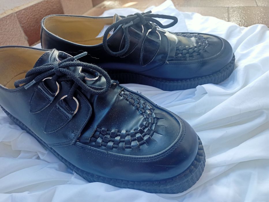 кожени обувки Creepers