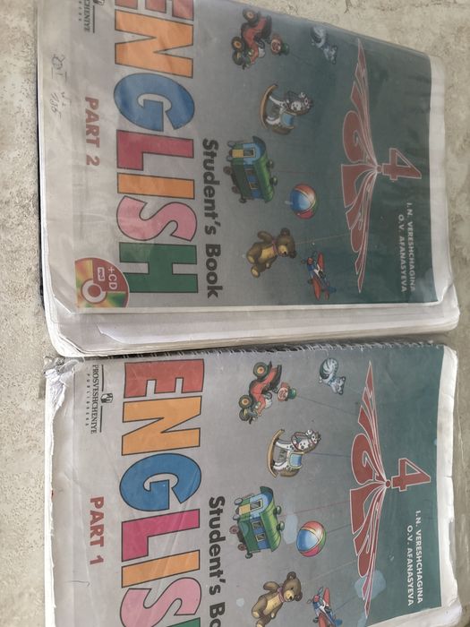 Английский 2части за 4 класс