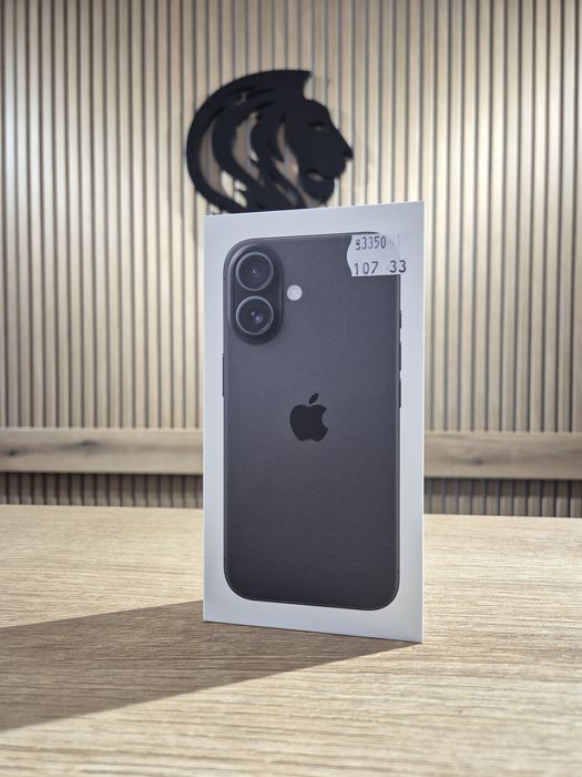 iPhone 16 128gb Black Neverlocked/Fact+Garantie