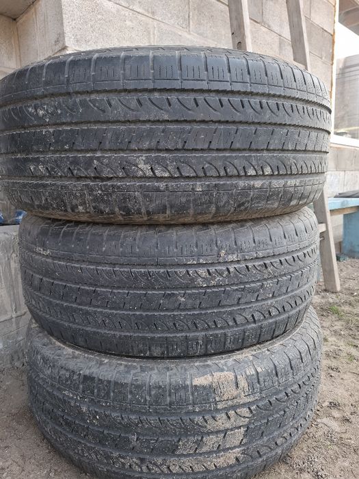Летние шины б/у 3шт