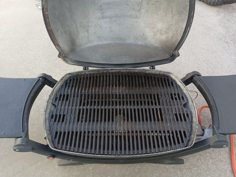 Weber q200 gas grill барбекю