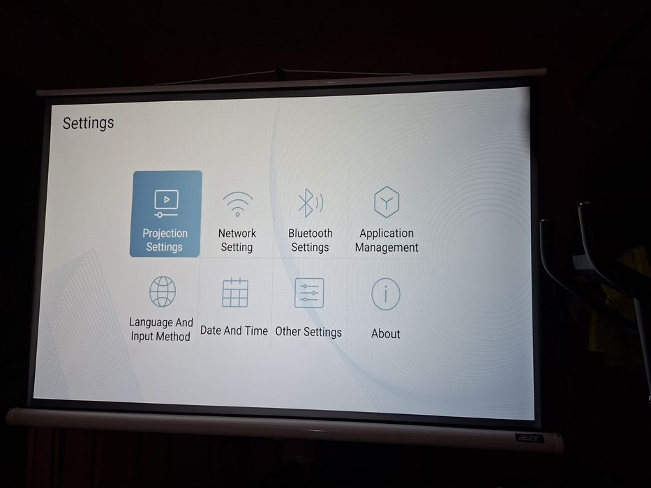 Projector Fire legend от Acer