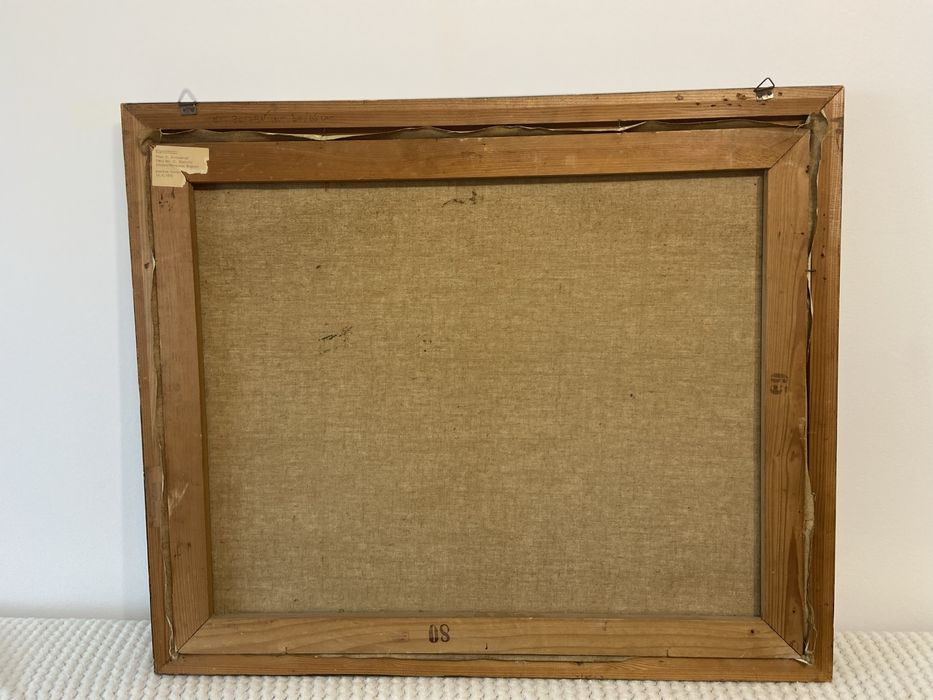 Tablou - ulei pe panza ,80/ 65 cm int .