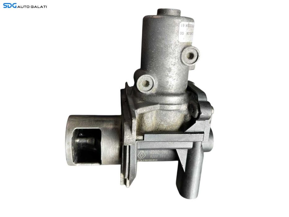 Supapa Valva EGR cu Suport Nissan Kubistar 1.5 DCI 2003 - Prezent Cod 8200282949 8200561269B  [x4210]