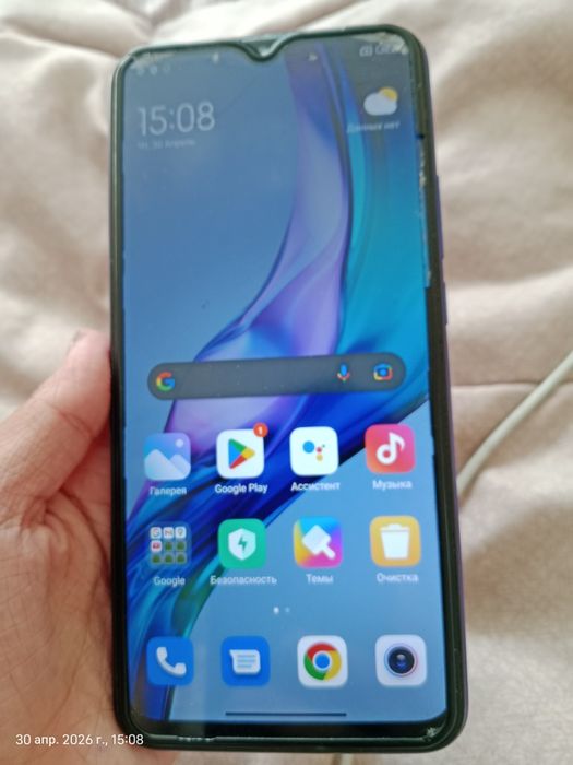 Редми 9 в полном рабочем состоянии