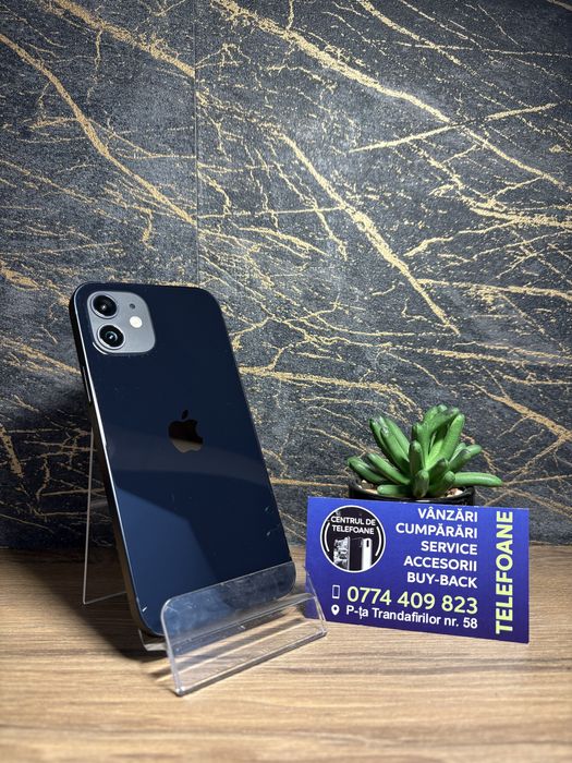 Iphone 12/64 GB/Garantie 2Ani Centrul de Telefoane/Rate