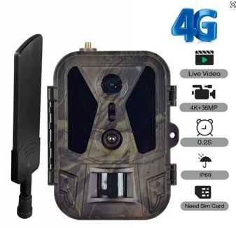 4G ловна камера T6-4G-LTE с GPS със сим карта и Livestream APP /LK075/