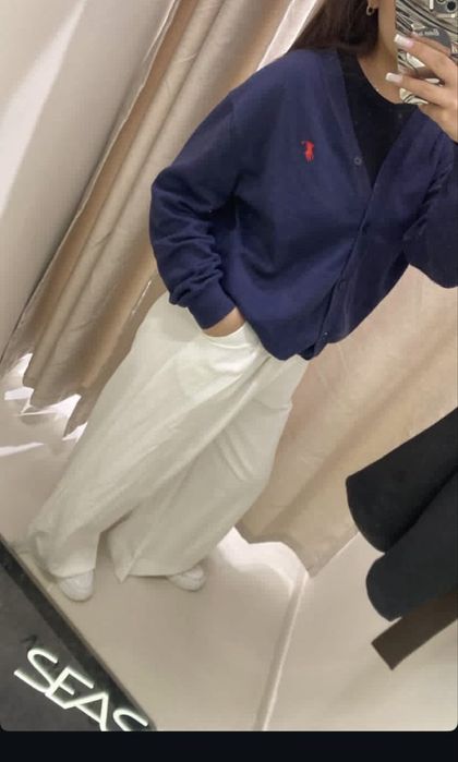 Новые белые брюки