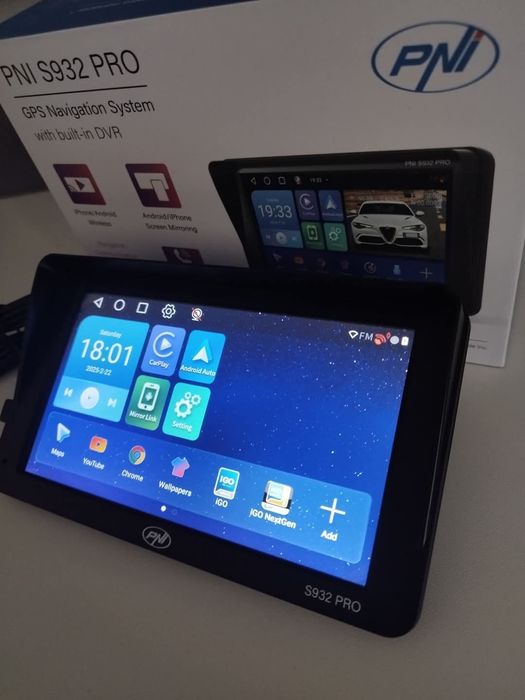 Sistem navigatiecu DVR-PNI S932 PRO ecran 7 inch+android 13