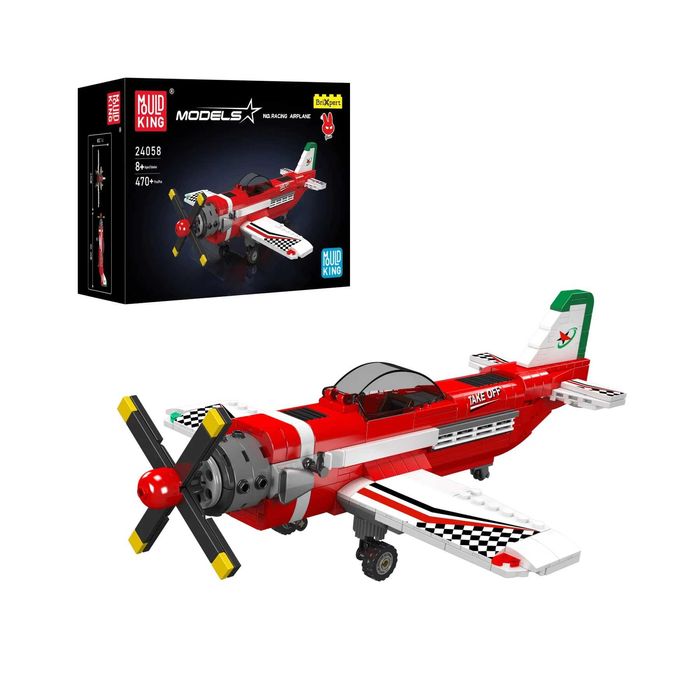 Set constructie, aeronave: avion, elicopter - jucarii tip lego, MK