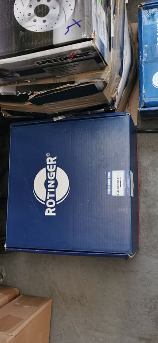 321мм OPC Astra H Zafira B спирачни дискове Rotinger дупчени нарязани