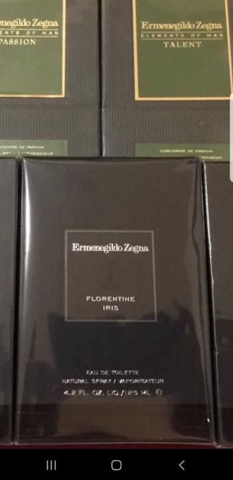 Люксовые духи Zegna