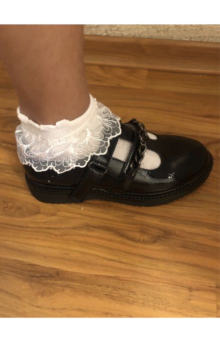 Новые. Стильные школы туфли. Кожа