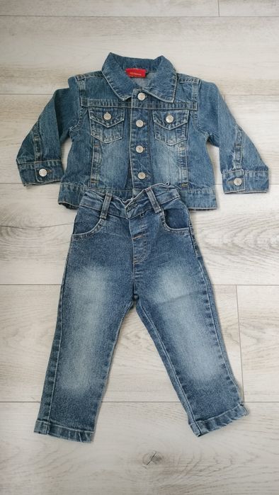 Geaca/pantaloni set blugi copii