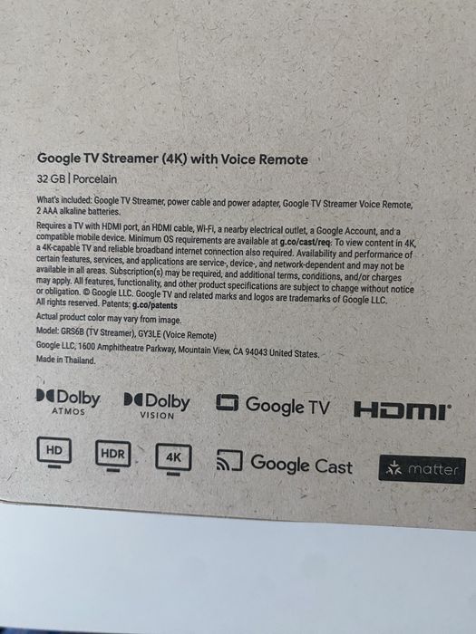 Vand Google TV Streamer 4K