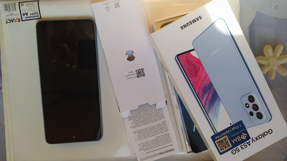 Срочно продам телефон Самсунг Galaxy А53 5G!!!Практически новый