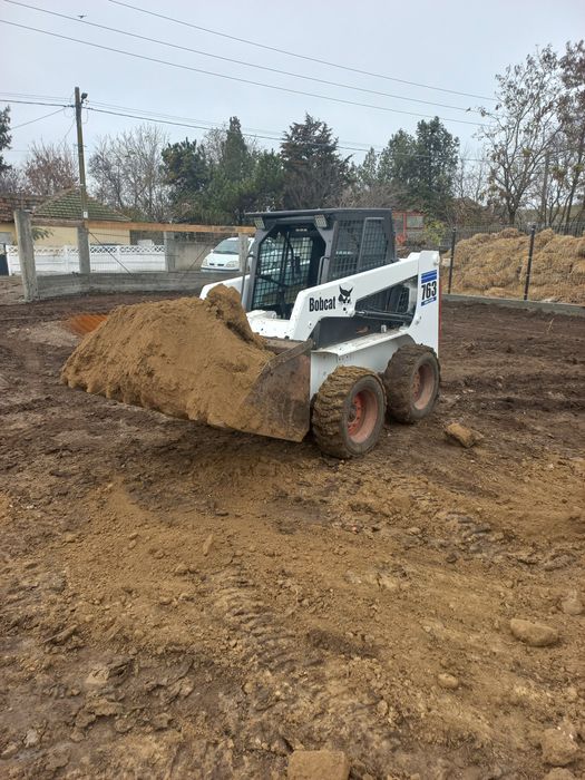 BOBCAT, MINIEXCAVATOR  Sapaturi  fundatii, santuri, apa, gaze,demolari