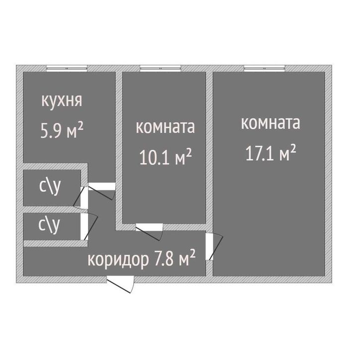 Продажа 2-комнатной квартиры