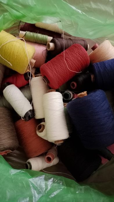 Нитки хлопчато-бумажные