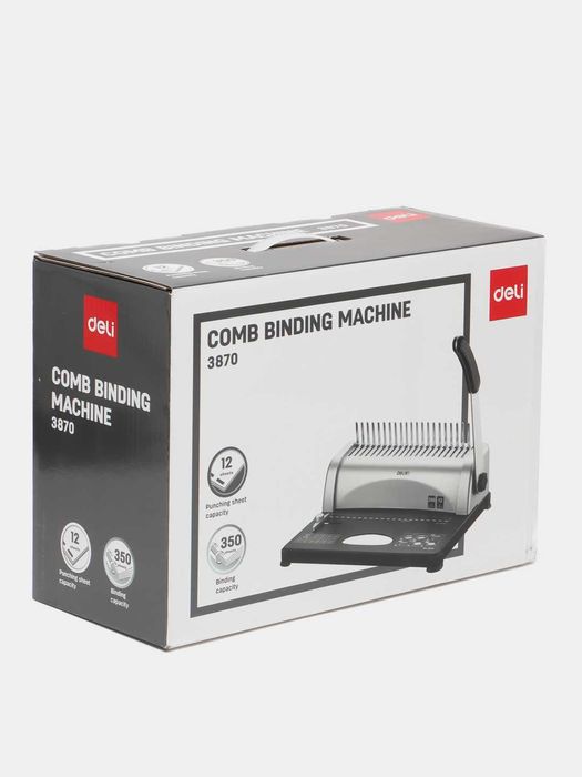 Машинка для переплета Deli 3870 для пластмасс пружин А4