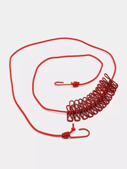 Kiyimlarni quritish uchun elastik arqon