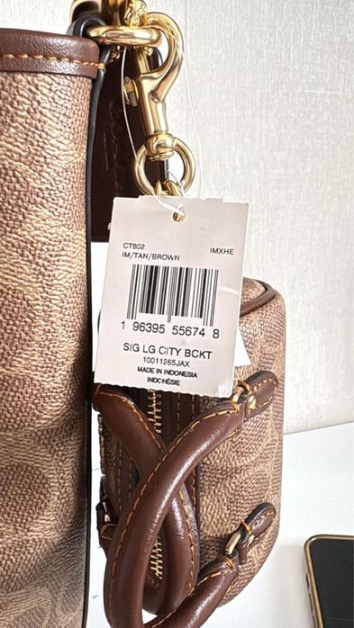 Coach сумка с подвесом