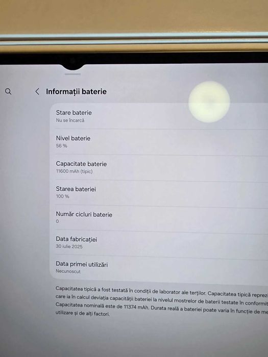 Samsung Tab S11 Ultra 512gb 12GB ram Gray open box garantie factura