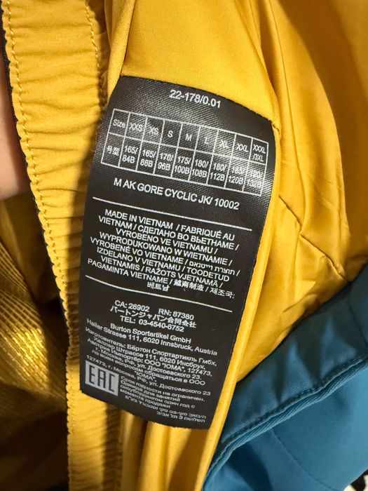 Ak Burton [ak]® Cyclic Gore-Tex 2L – M Geaca Snowboard