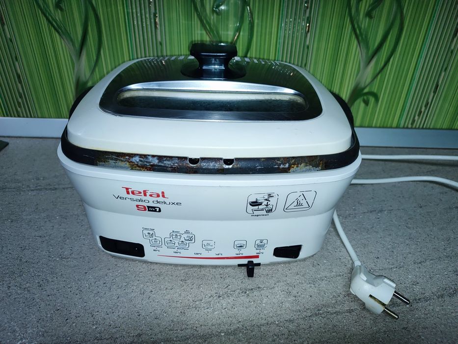 Friteuză Tefal Versalio Deluxe 9 în 1 , F21-RDS1 , 2L , 1,2 Kg Alim.Ul