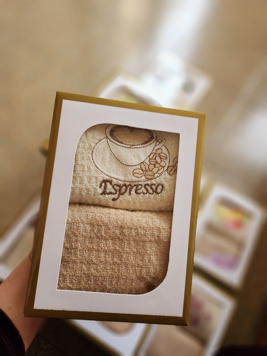 Турецкий набор салфетки в каробке(sochiq)