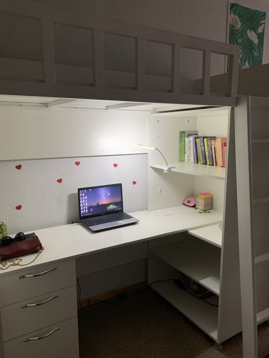 Кровать-чердак двухярусная кровать