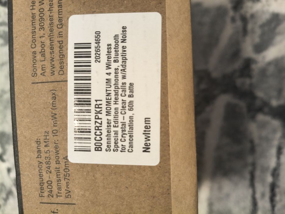 Casti sennhheiser momentum4  editie speciala