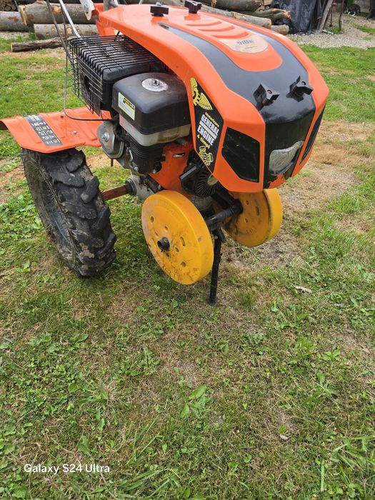 Vand Motocultor Ruris de 18 cp cu toate accesoriile