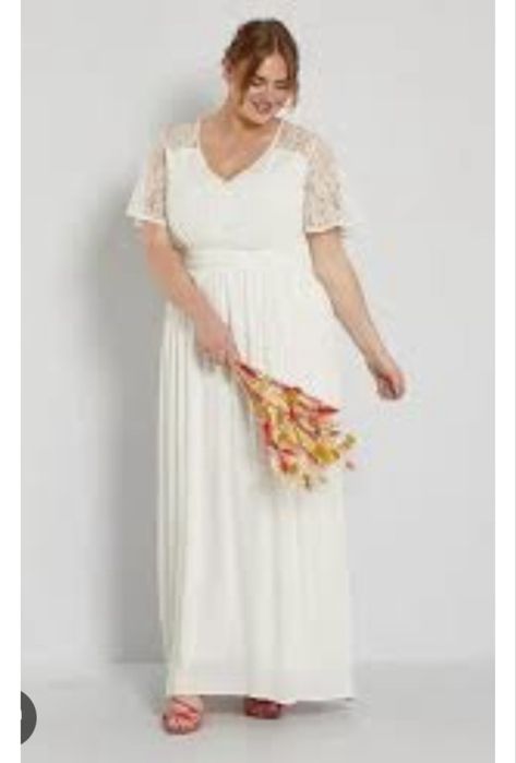 Белое платье 56-58