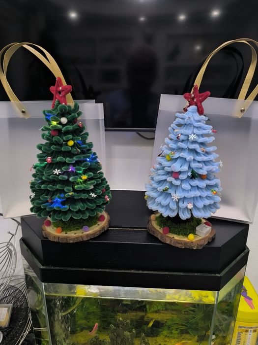 Настольная ёлка.