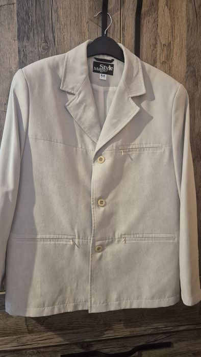 Стилно мъжко сако "Magic Style" (Велурен ефект) + ПОДАРЪК риза!