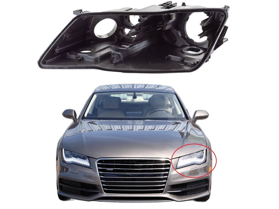 Основа (корпус) за фар на Audi A7 C7 Pre-Face Ксенон