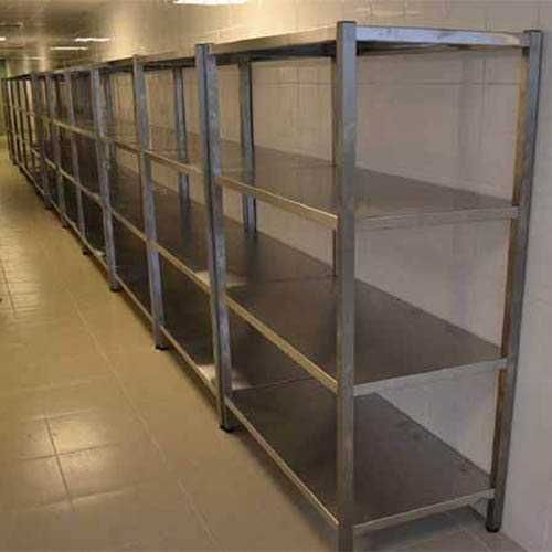 Стеллаж 4х полочный. Токча нержавейка nerjaveyka